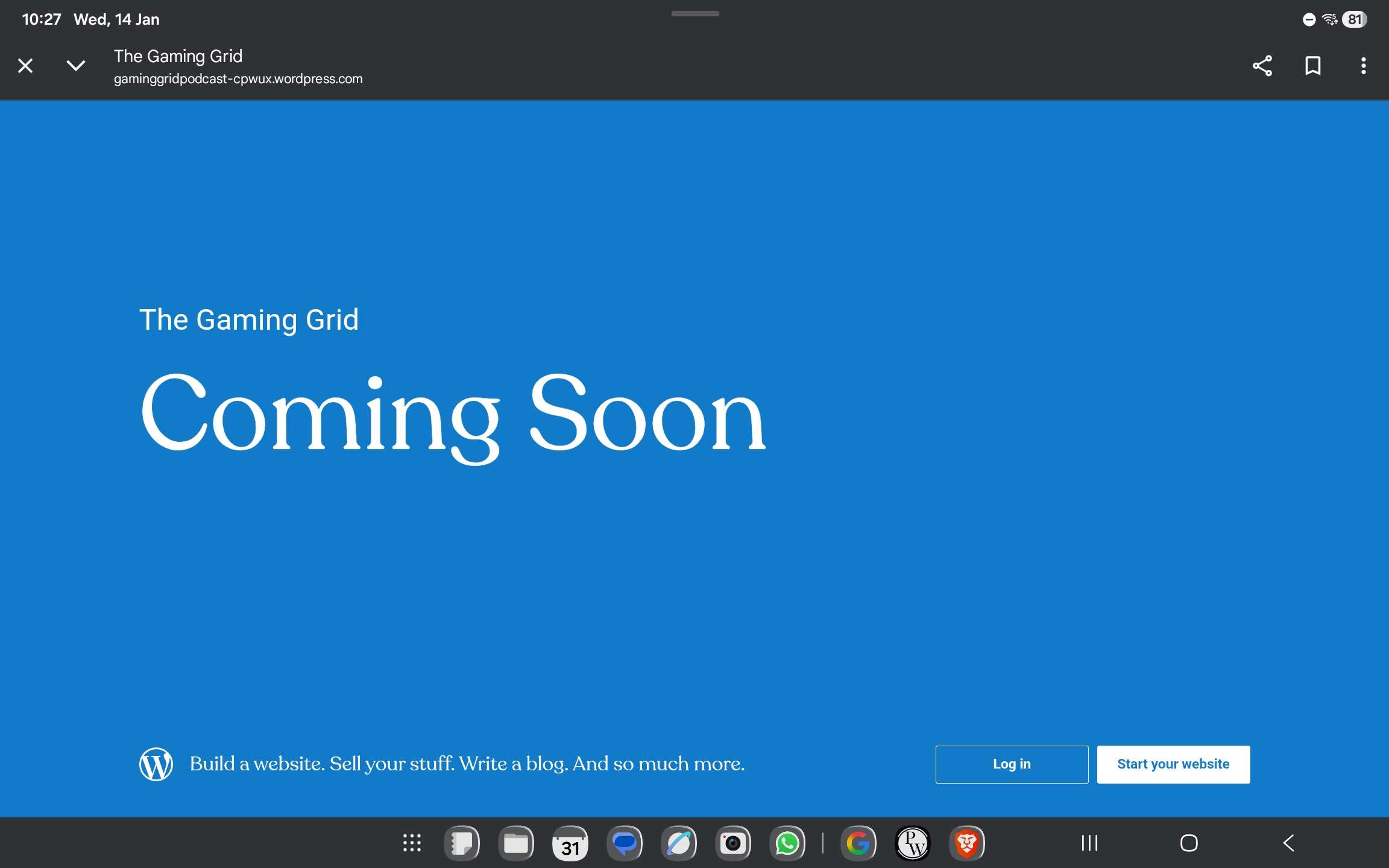 Gaming Grid Alert: Beware Impersonator Websites