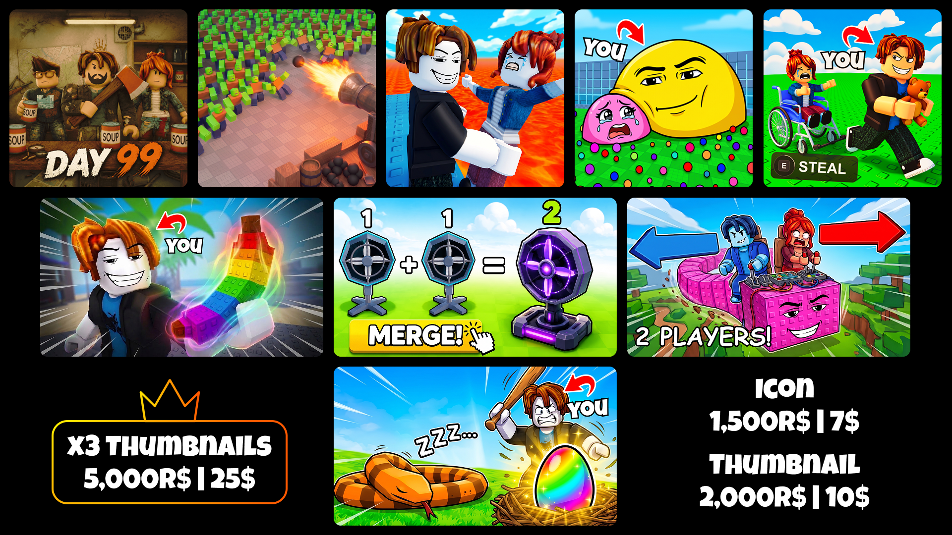GFX Artist | High CTR Thumbnail & Icon Design