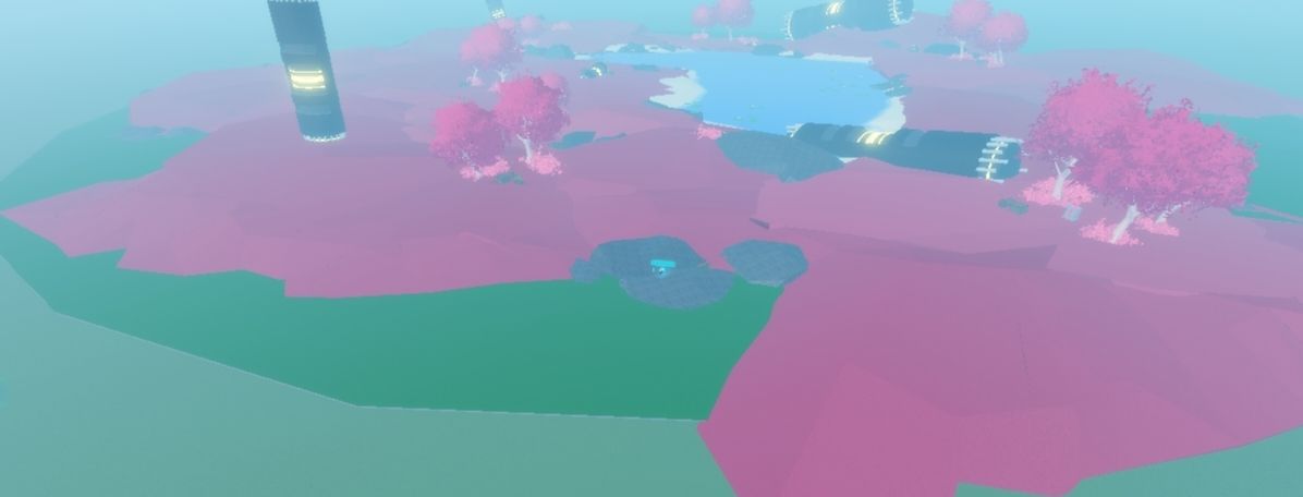 Pink Forest & Neon Well Discovery