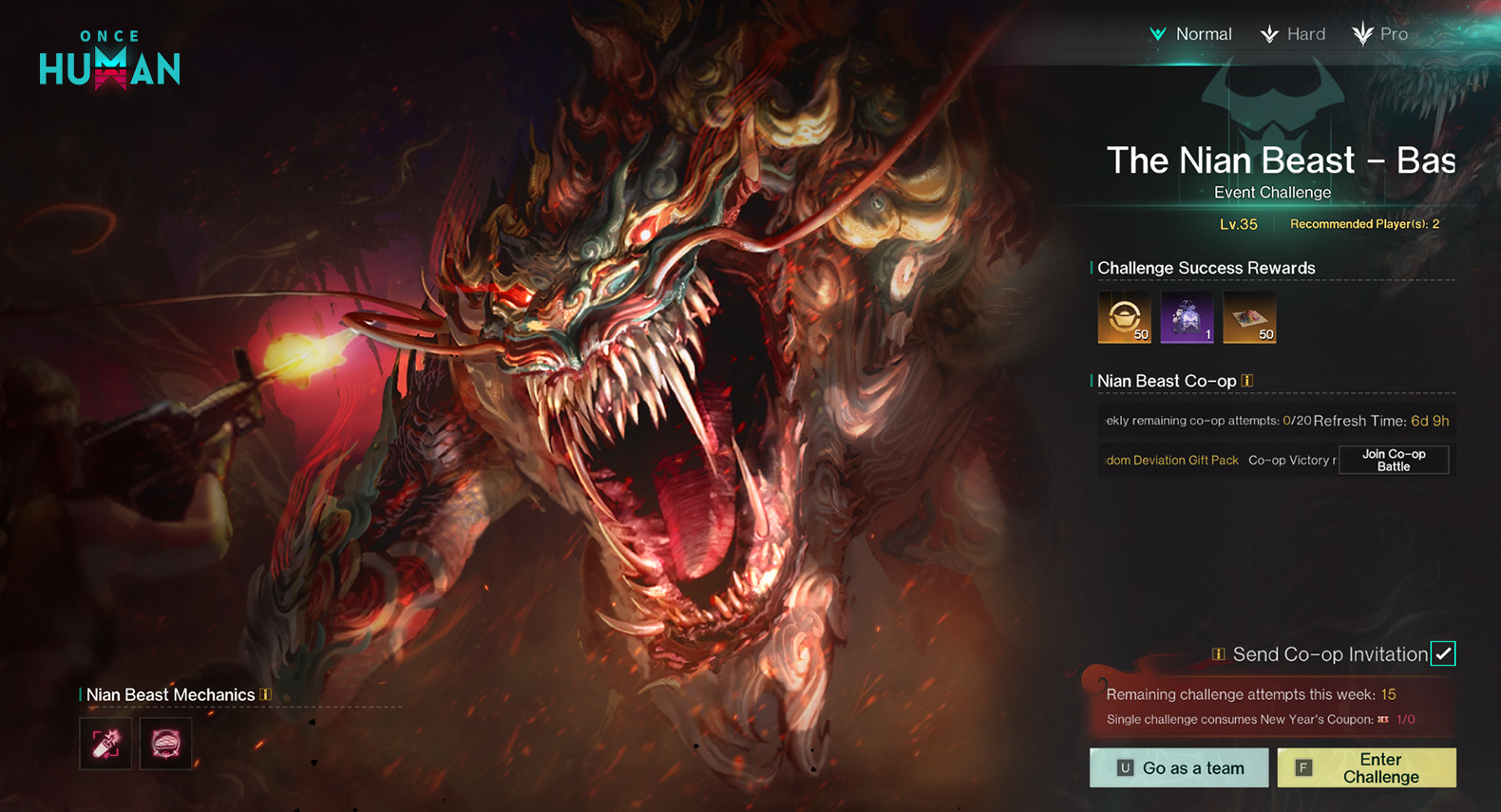 Nian Beast Hunt Spring Festival Event