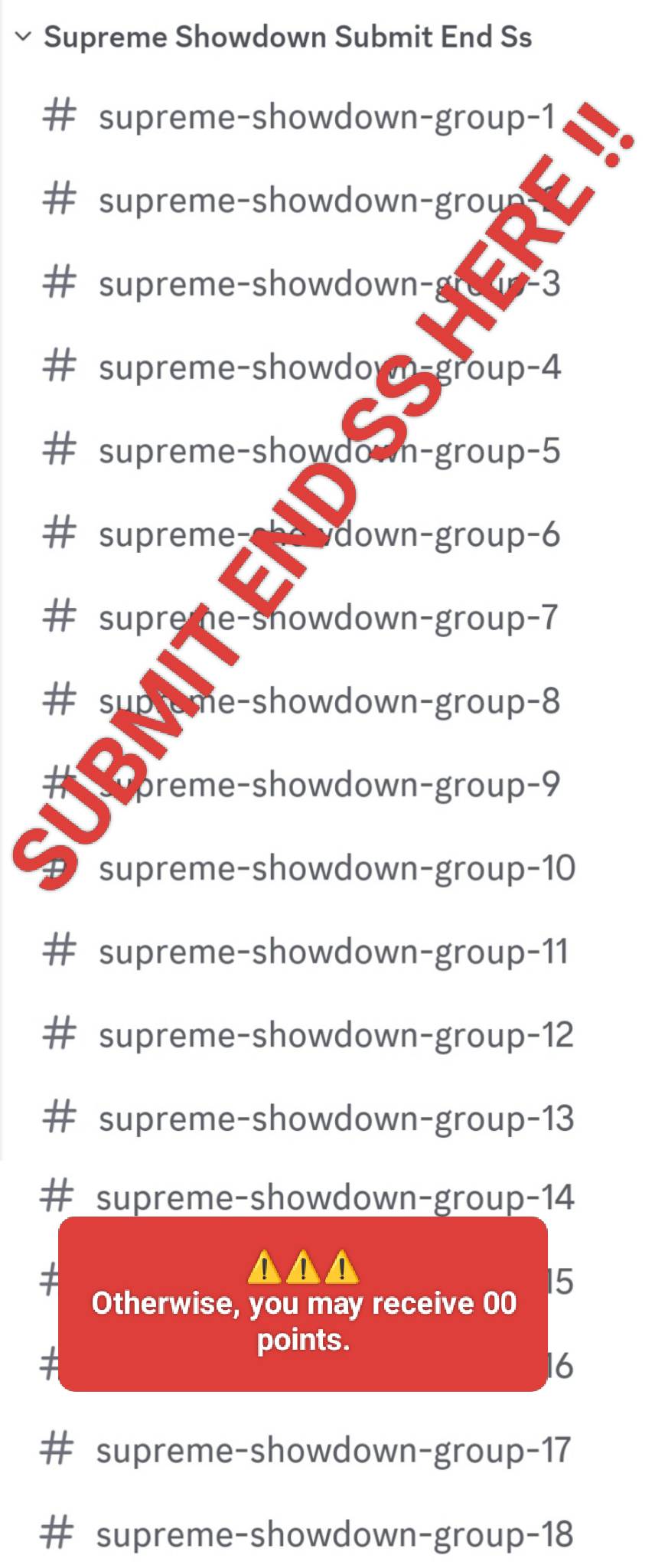 After playing the match , remember to submit the END …