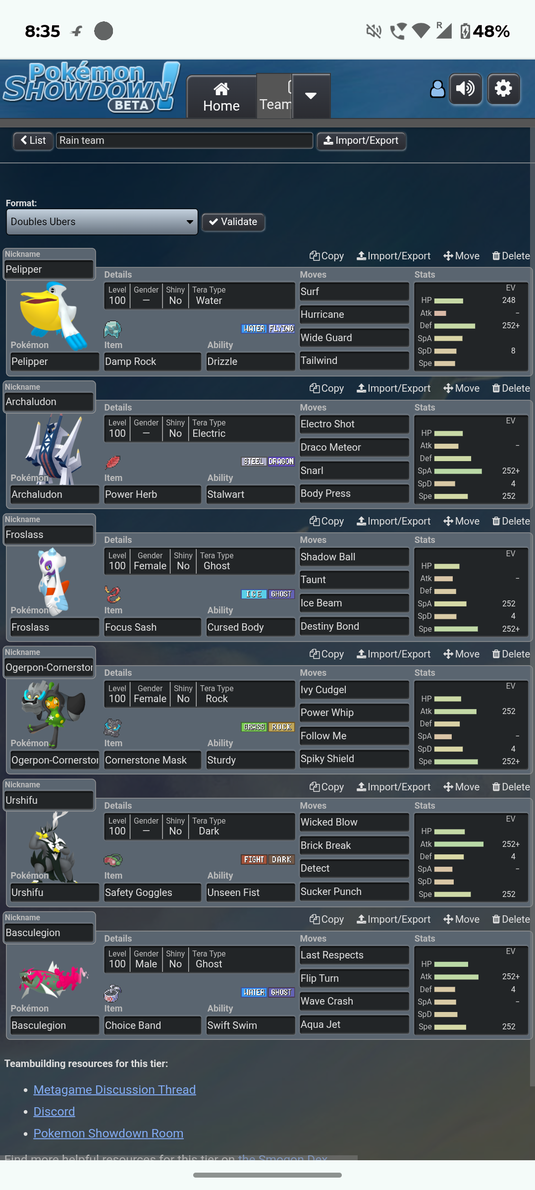 Mega Delphox Psyspam & My Rain Team - Image 1