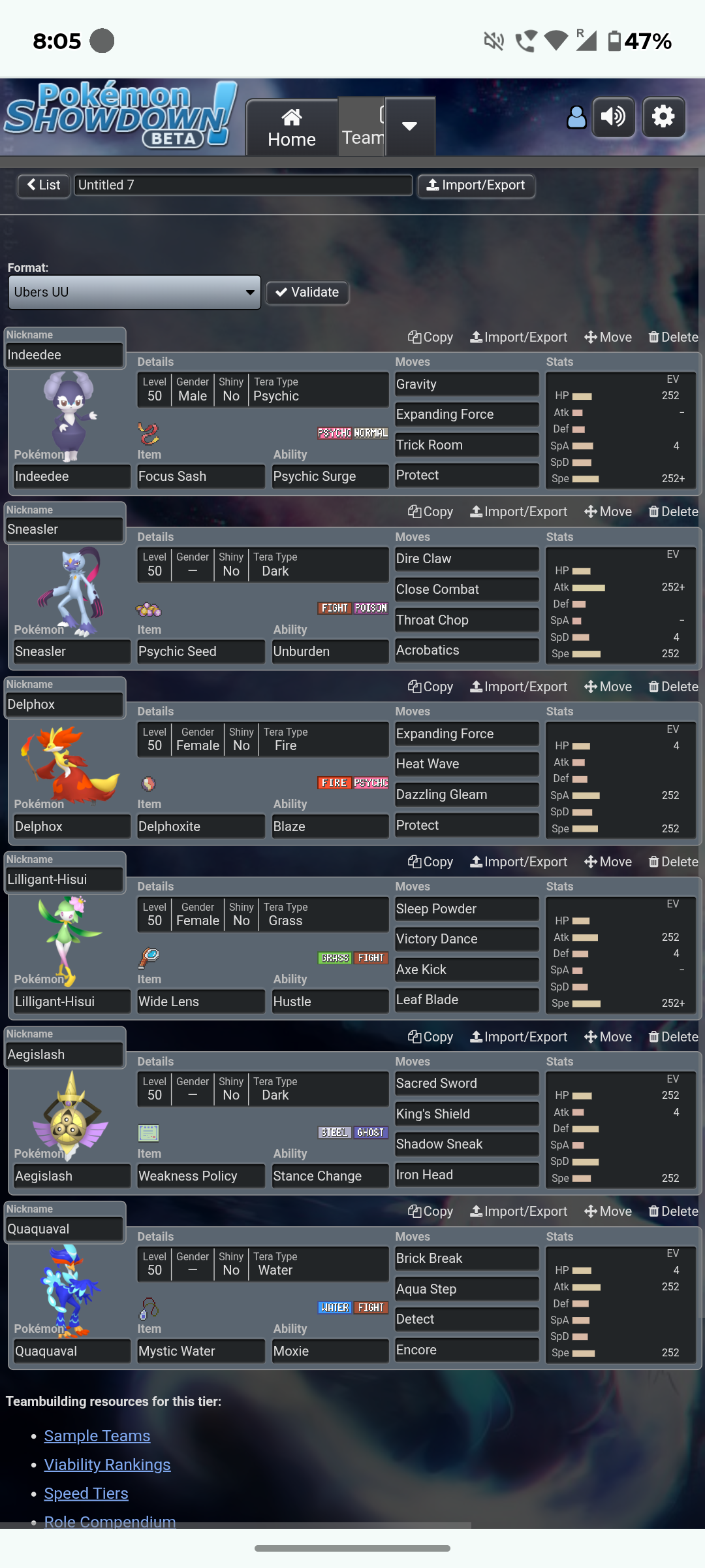 Mega Delphox Psyspam & My Rain Team - Image 2