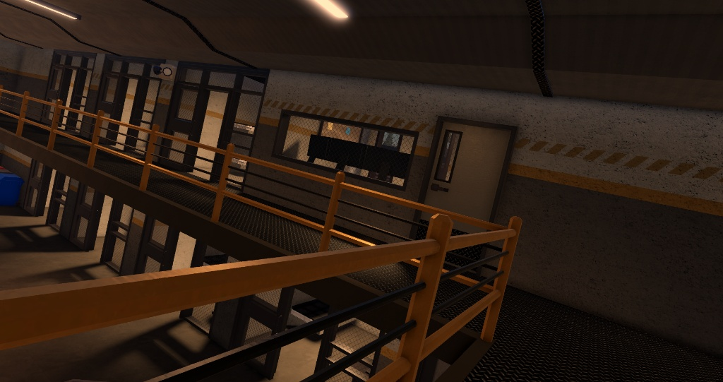 Cell Block Walkway