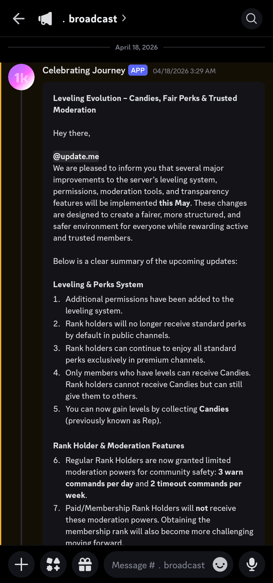 CommunityOne Announcement Webhook Issue