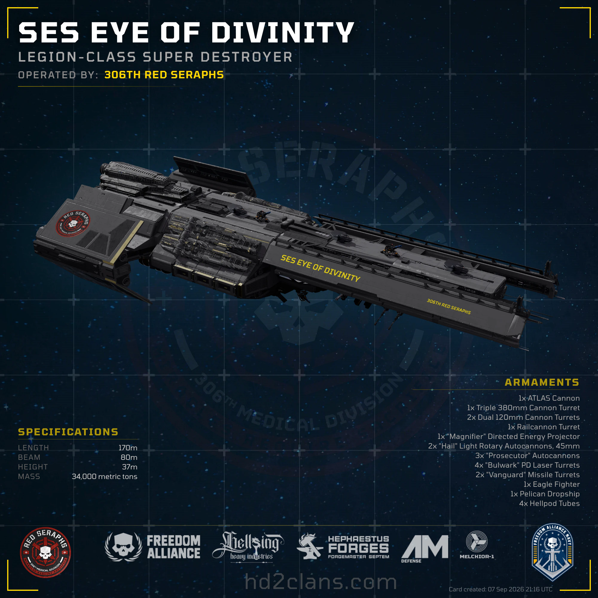 @Seraphim Flock Wake up nerds: New Ship Alert. Anyone with …