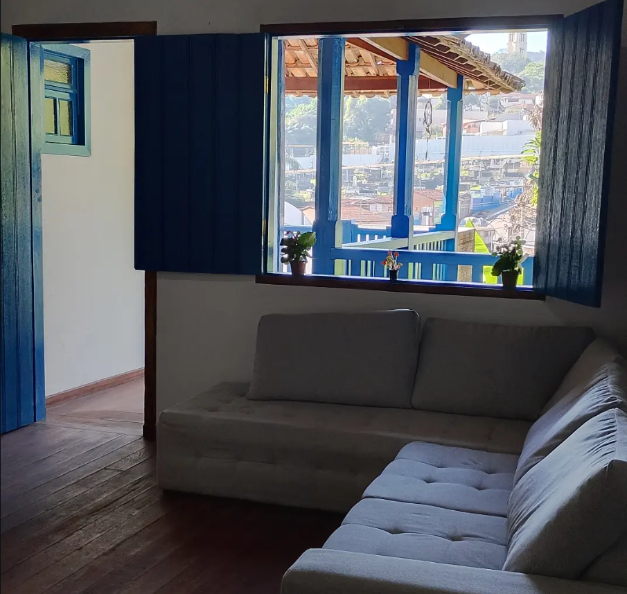 Ambiente aconchegante da Casa Lili
