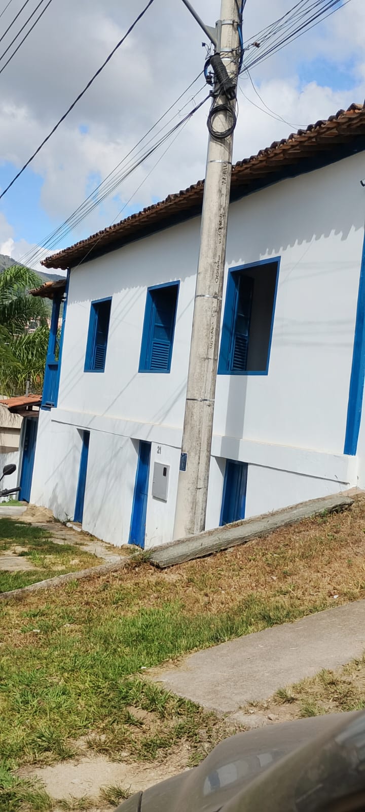 Entrada da pousada
