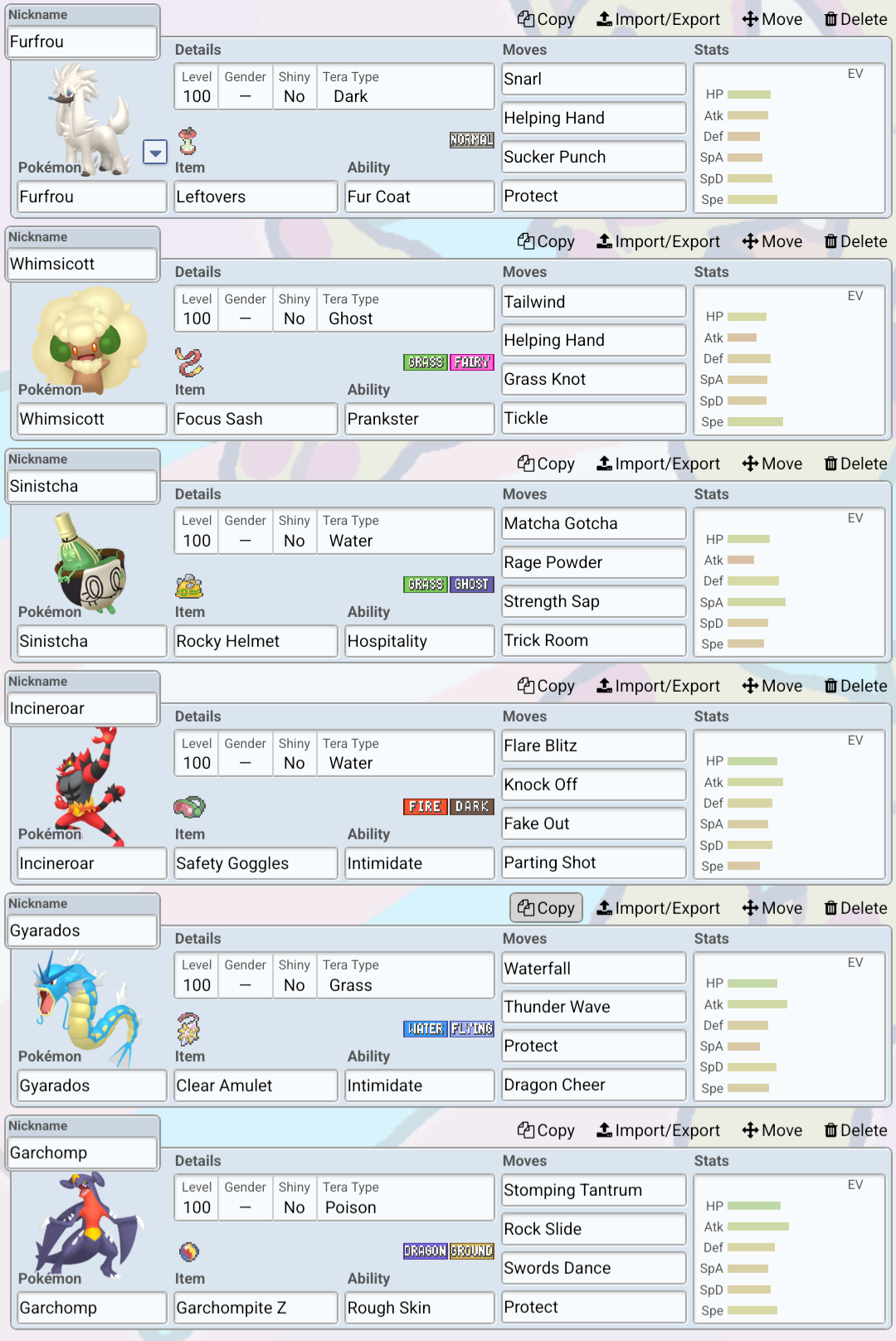 Furfrou Team Preview for Garchomp Sweeps