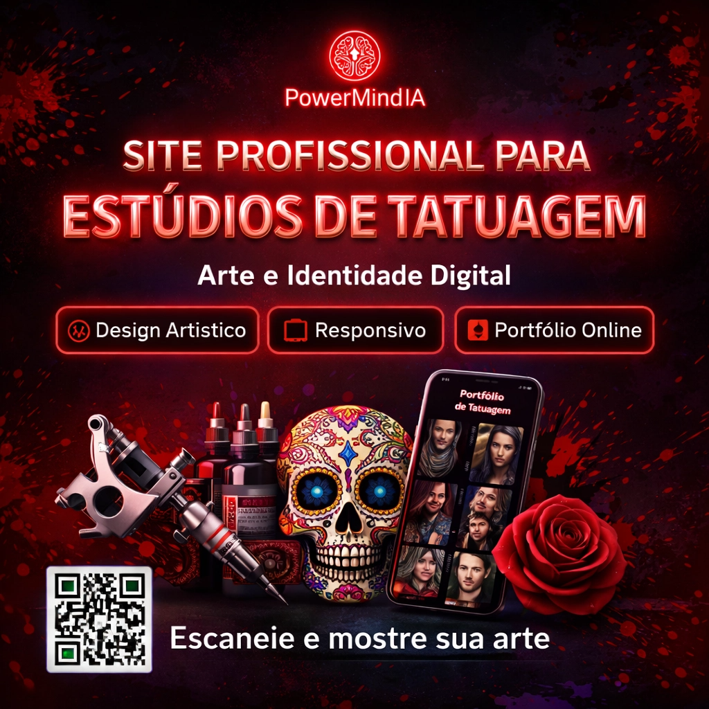 OFERTA ~ Site para Tatuadores