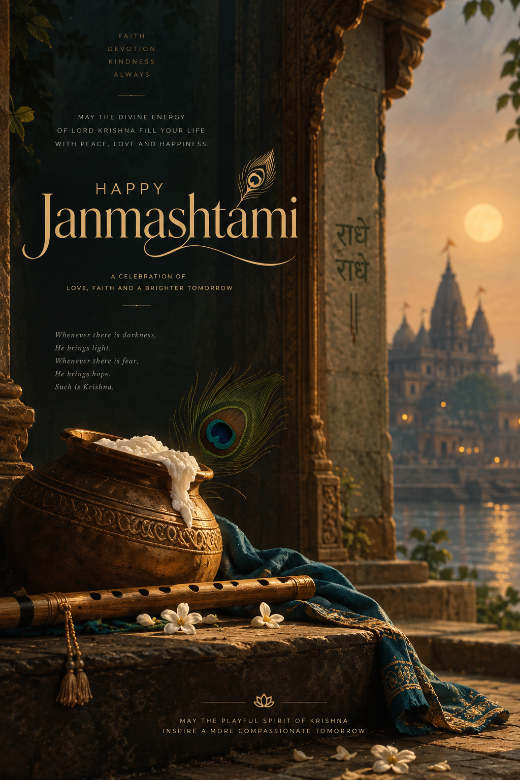 🪷 **जय श्री कृष्ण!** 🪷 On this sacred and joyous …