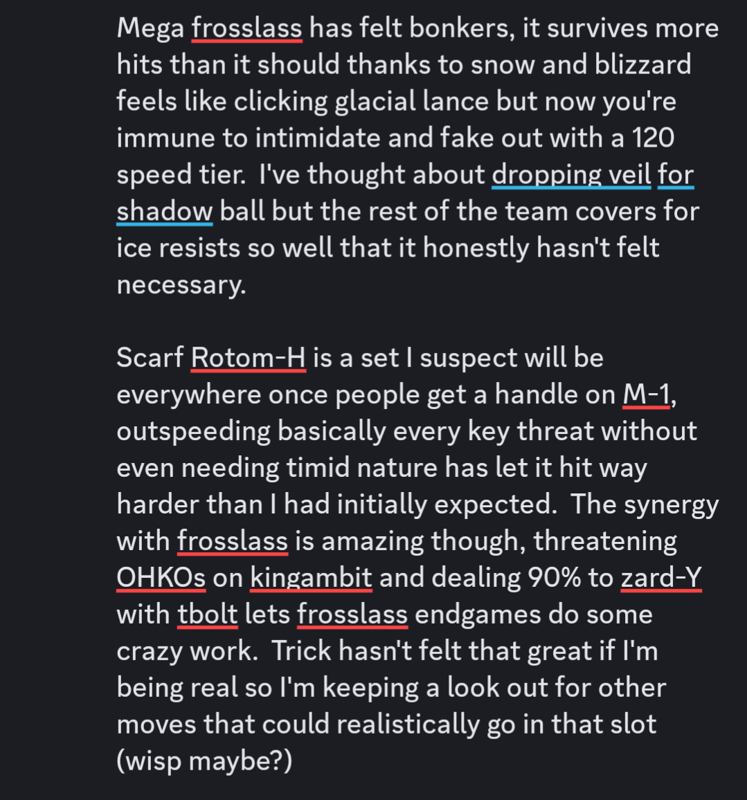 Mega Frosslass Success and Arc-H Swap? - Image 1