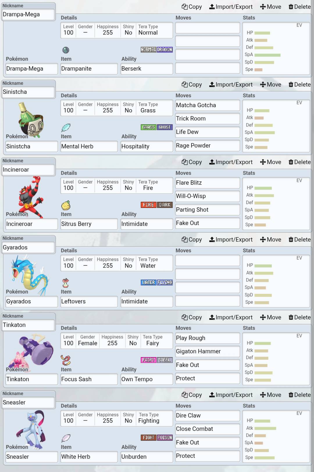 Mega Drampa Doubles Team Discussion