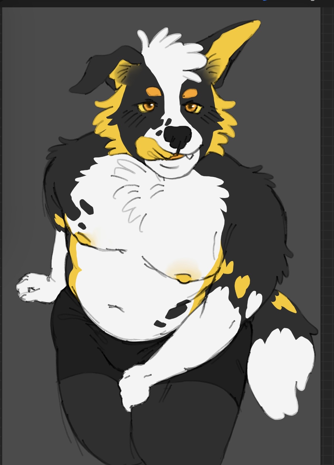 Furry Art WIPs and Anatomy Tips