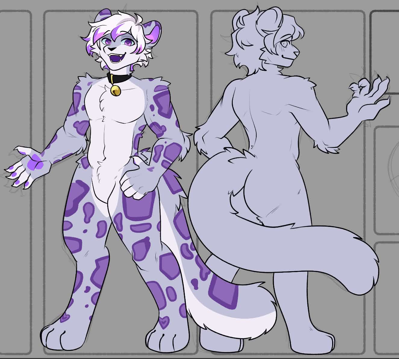 Purr yet ref sheet progress