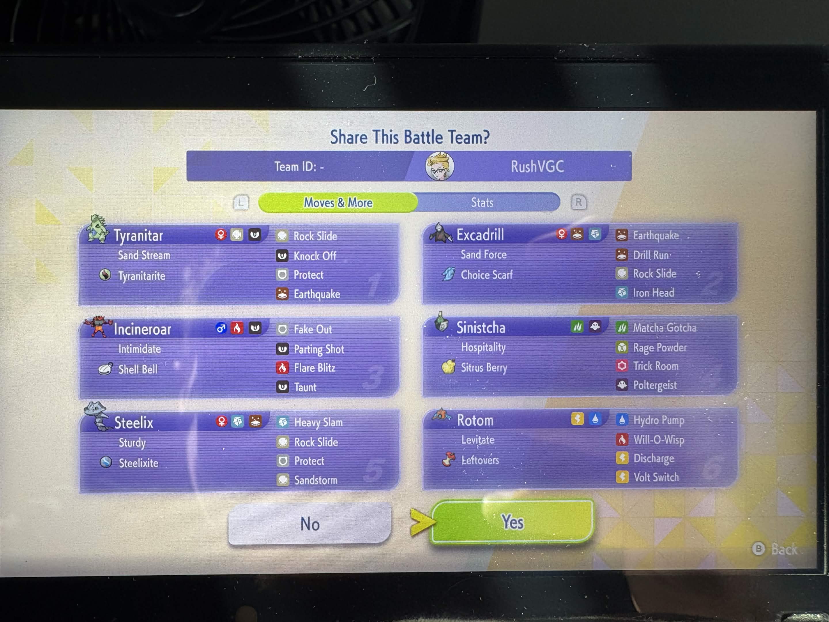 Sand Box Suggestions Sandstorm Trick Room Help - Image 1