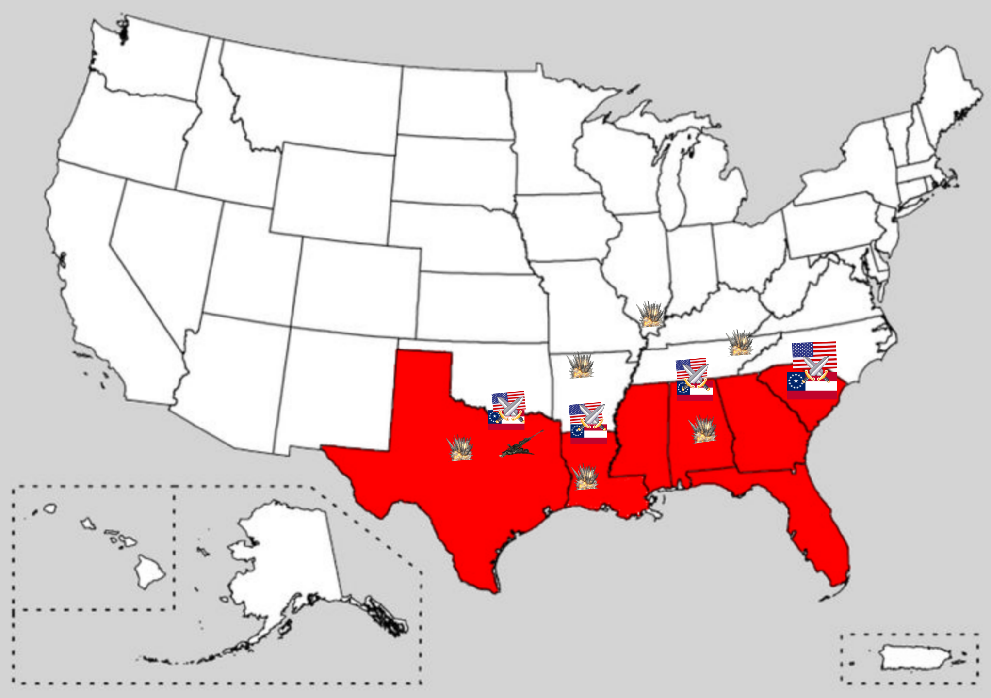 America Civil War Event  Earth Strategy RP