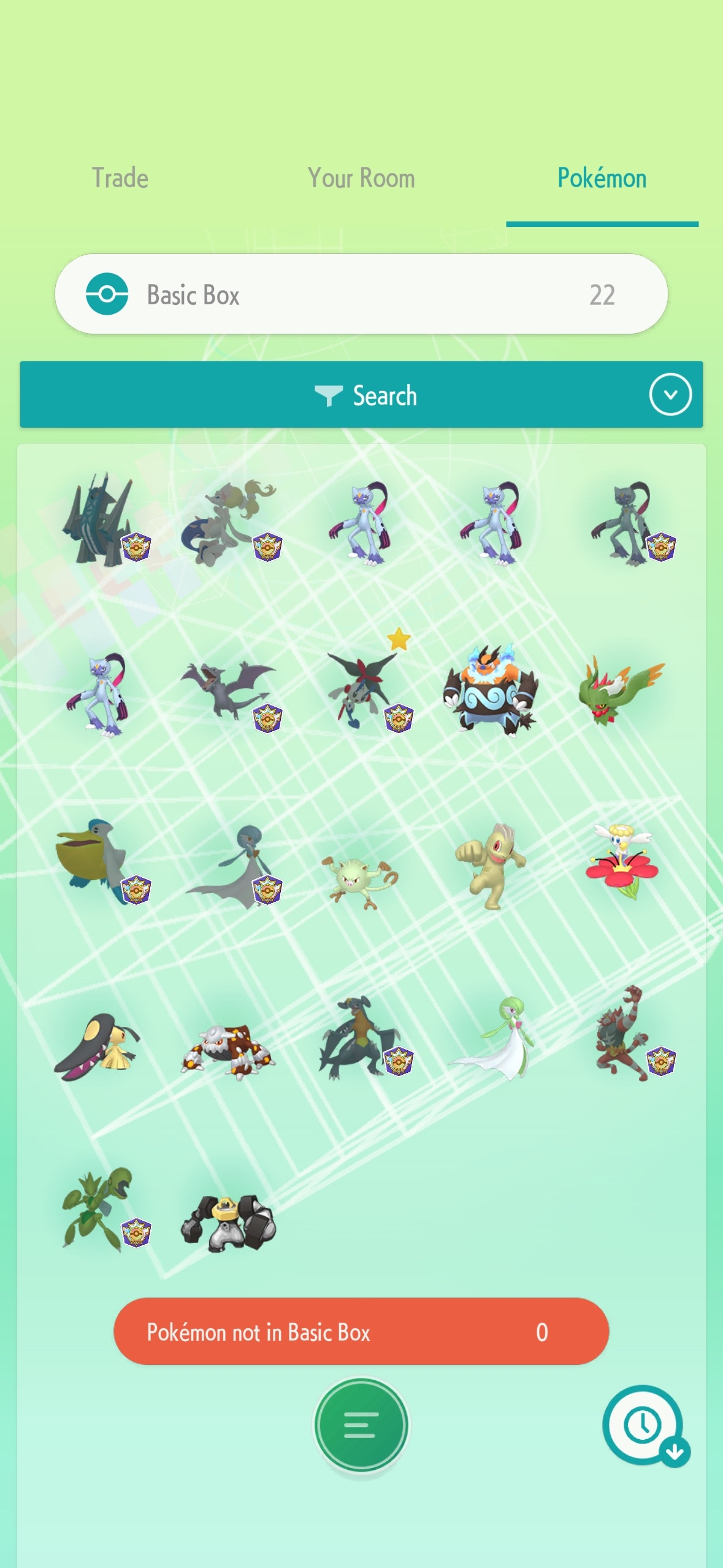 LF Shiny Trades for Champions Prep