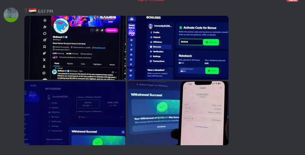 Stop Crypto Scam Images in Discord