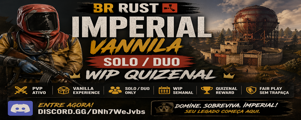 [BR] RUST IMPERIAL | SOLO/DUO | FULL WIPE 23/04