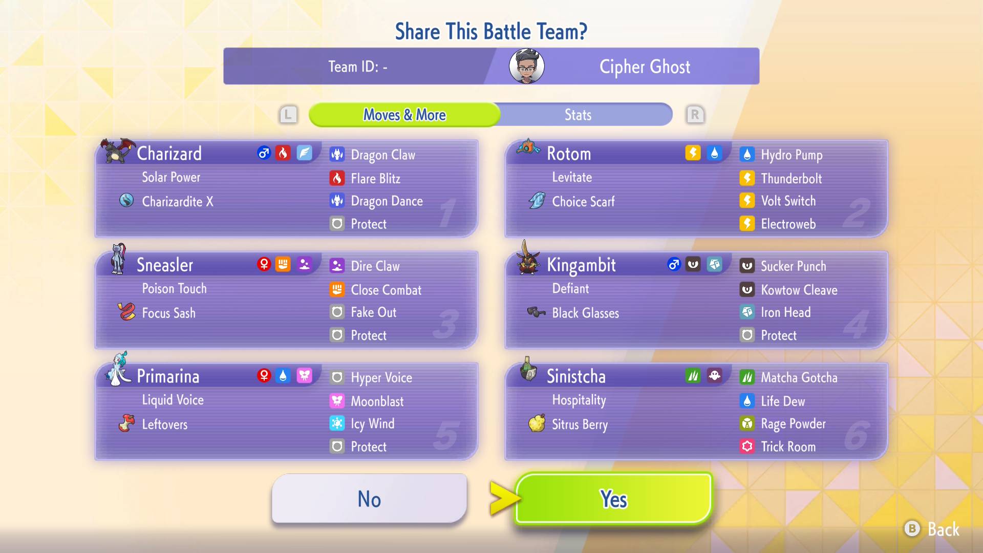 Charizard X & Tail Room Rain Team Feedback - Image 1