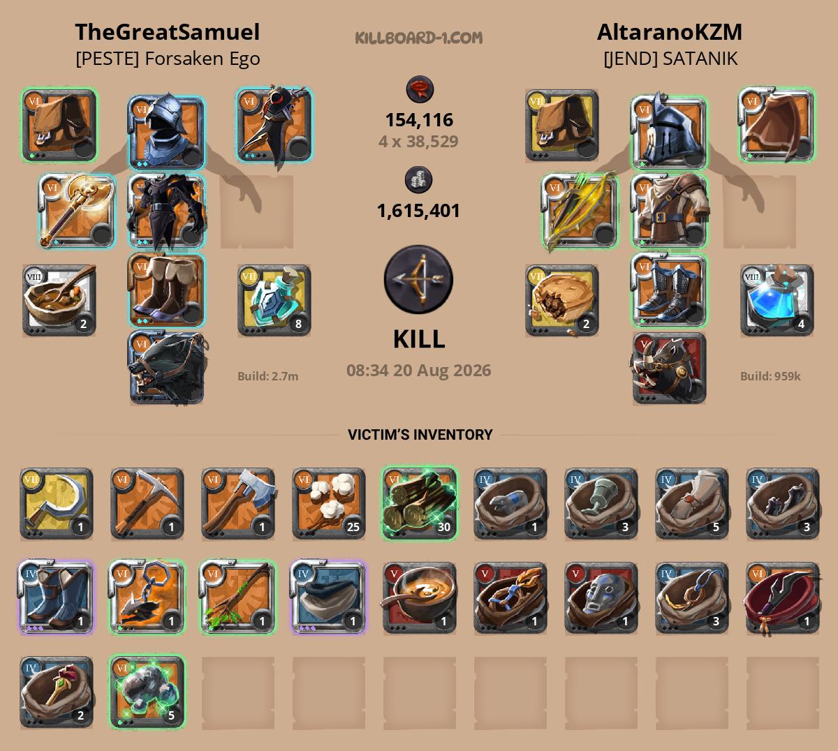 TheGreatSamuel versus AltaranoKZM