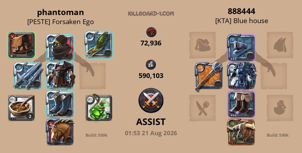 phantoman versus 888444