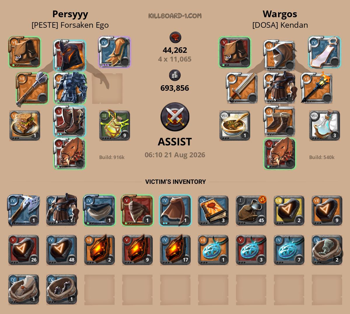 Persyyy versus Wargos