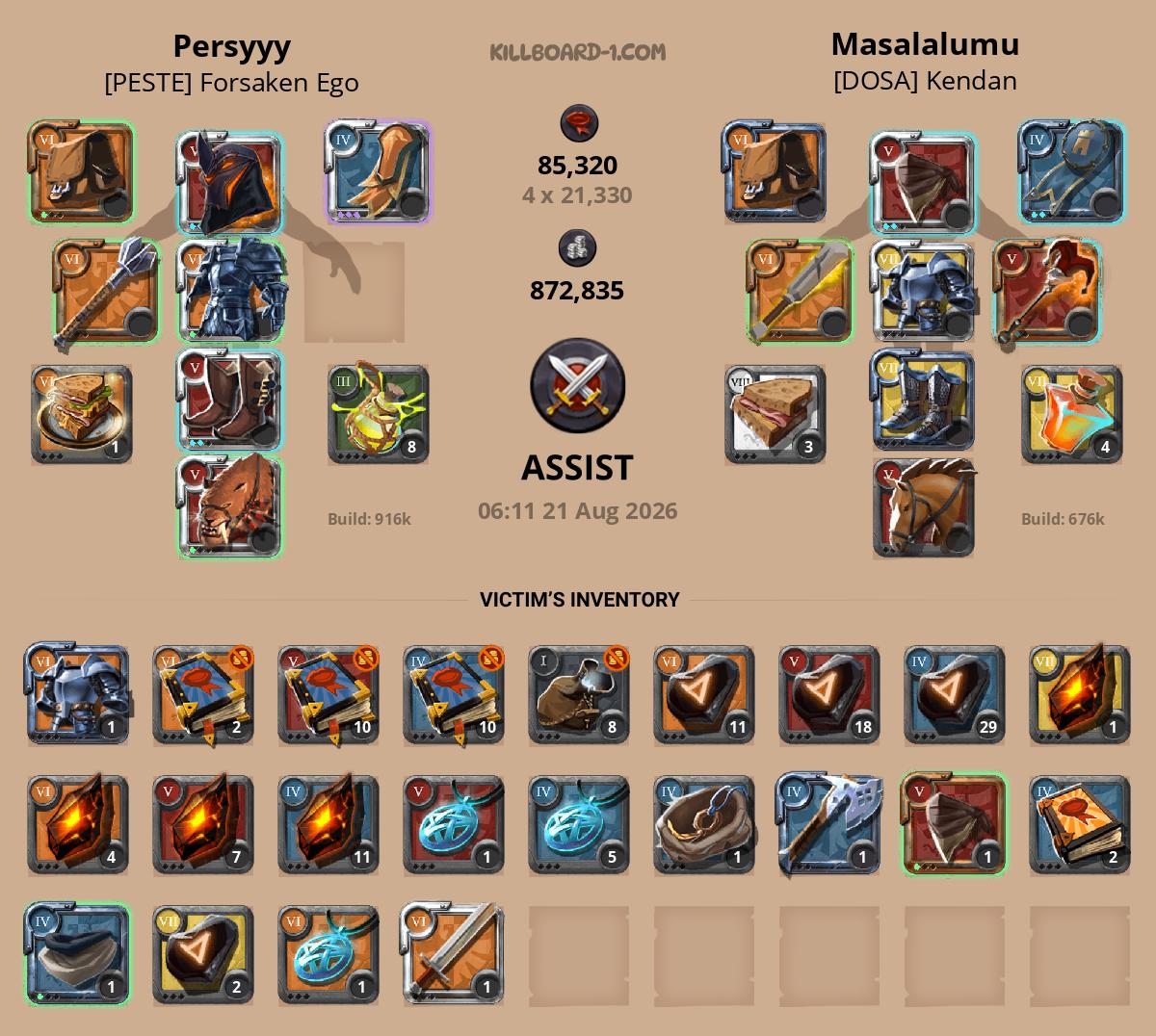 Persyyy versus Masalalumu