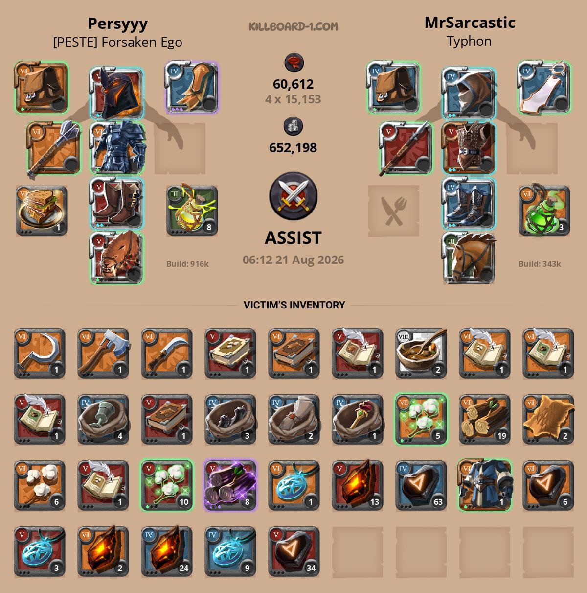 Persyyy versus MrSarcastic