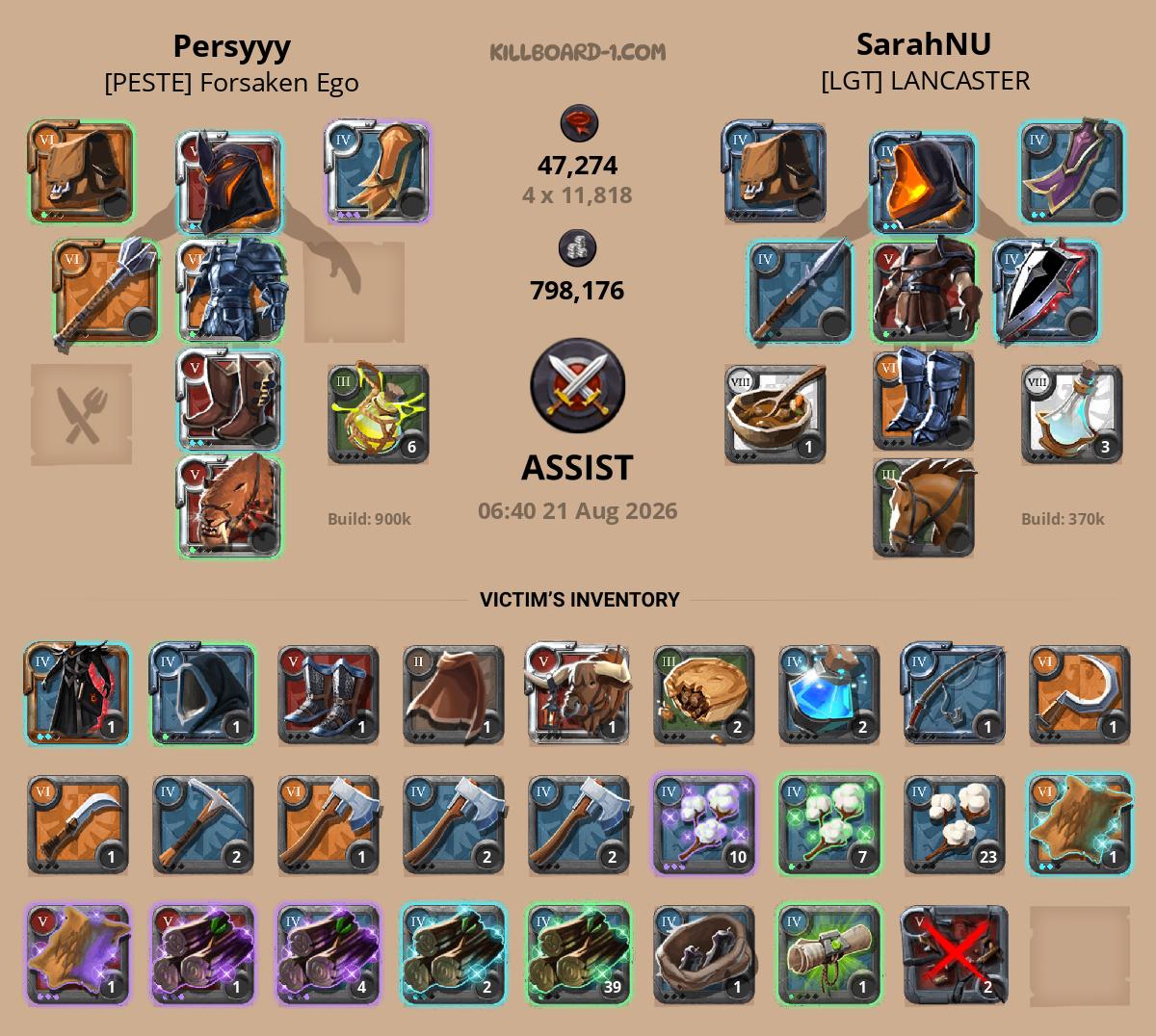 Persyyy versus SarahNU