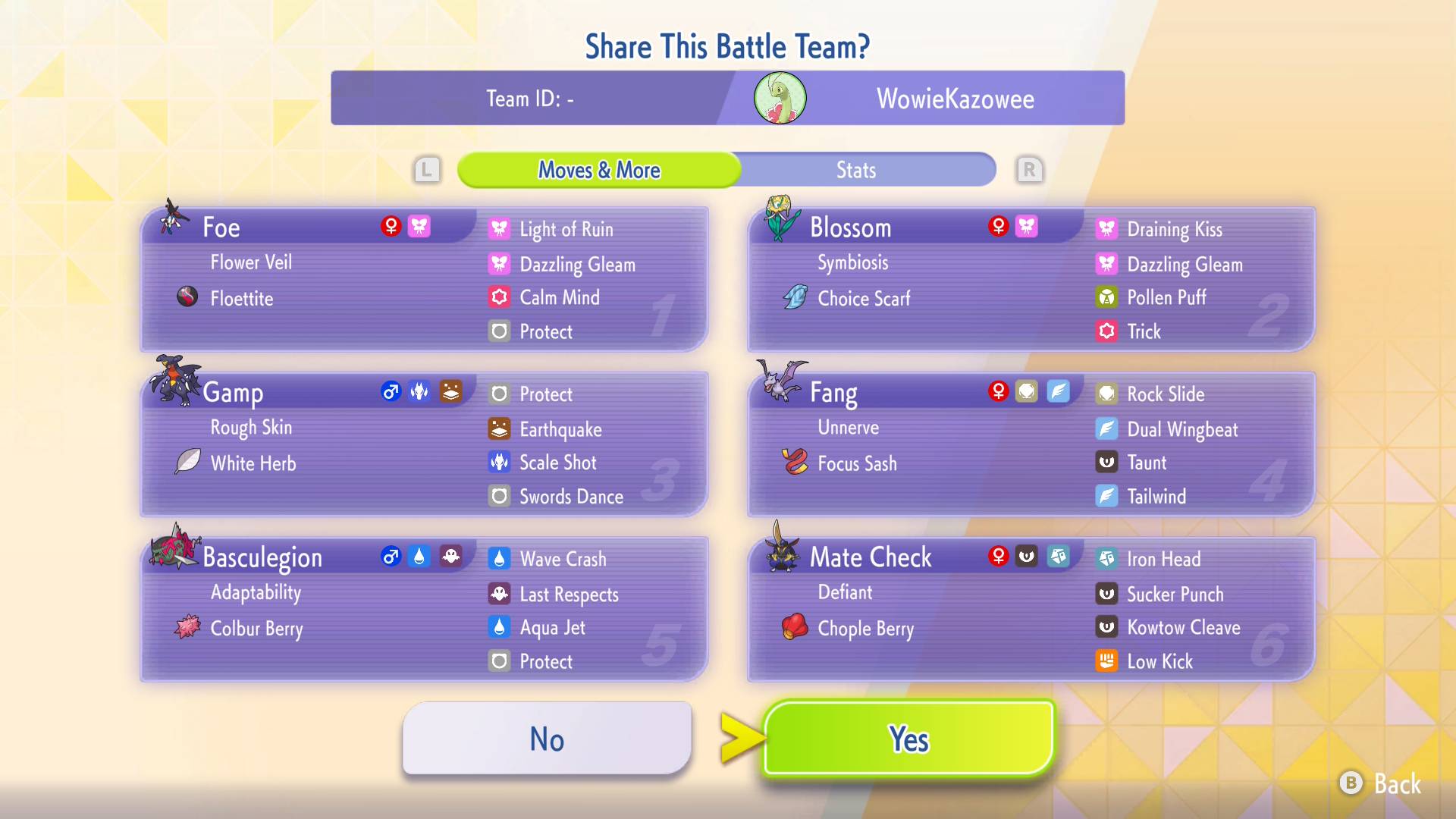 Team Dump: Scizor Rain & Symbiosis Florges