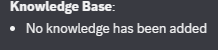 Knowledge Not Displaying in Docs