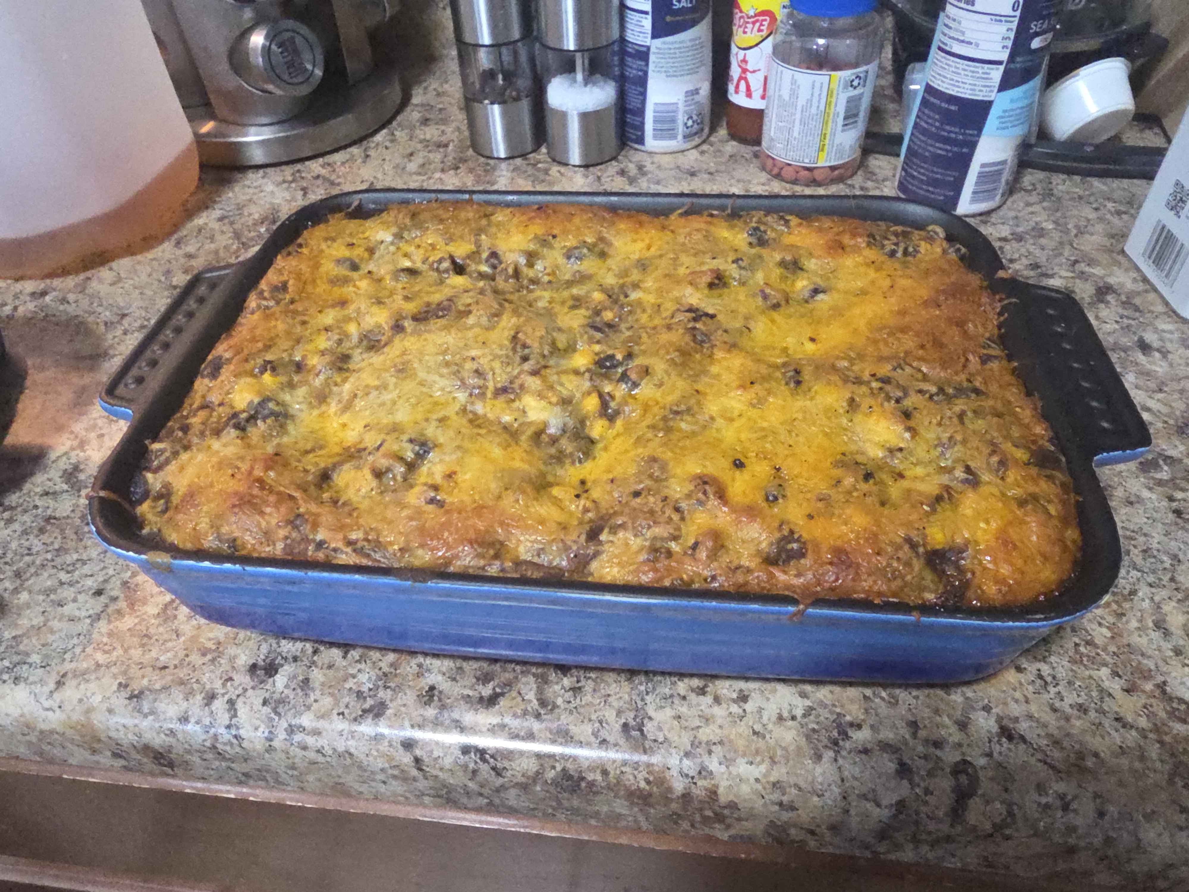 Enchilada bake