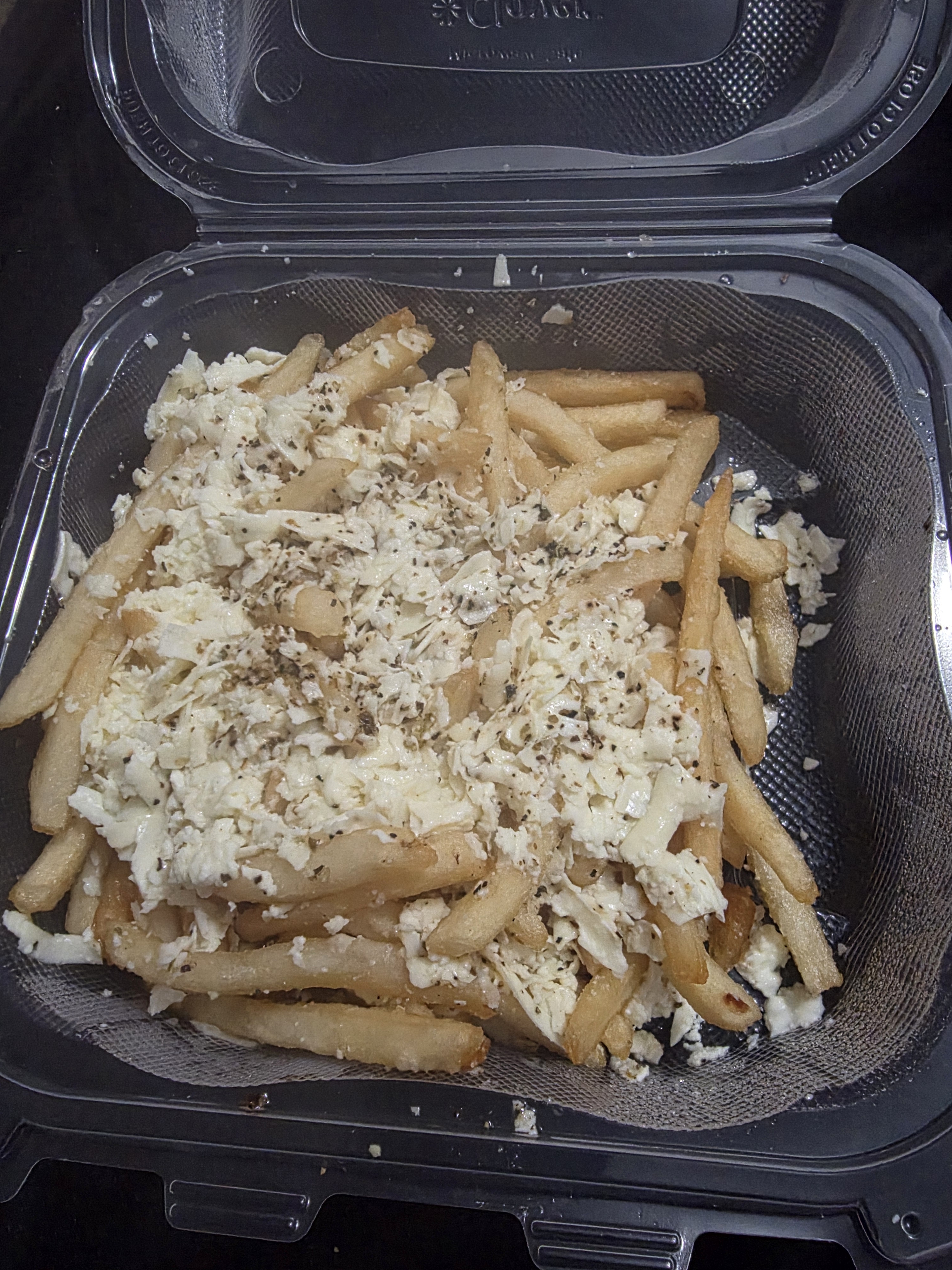 Greek feta fries