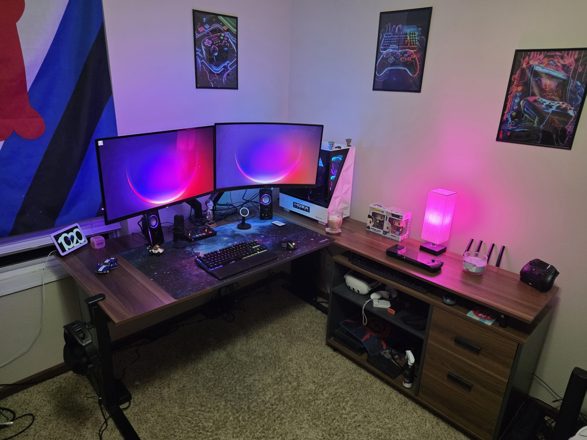 My gaming desk
