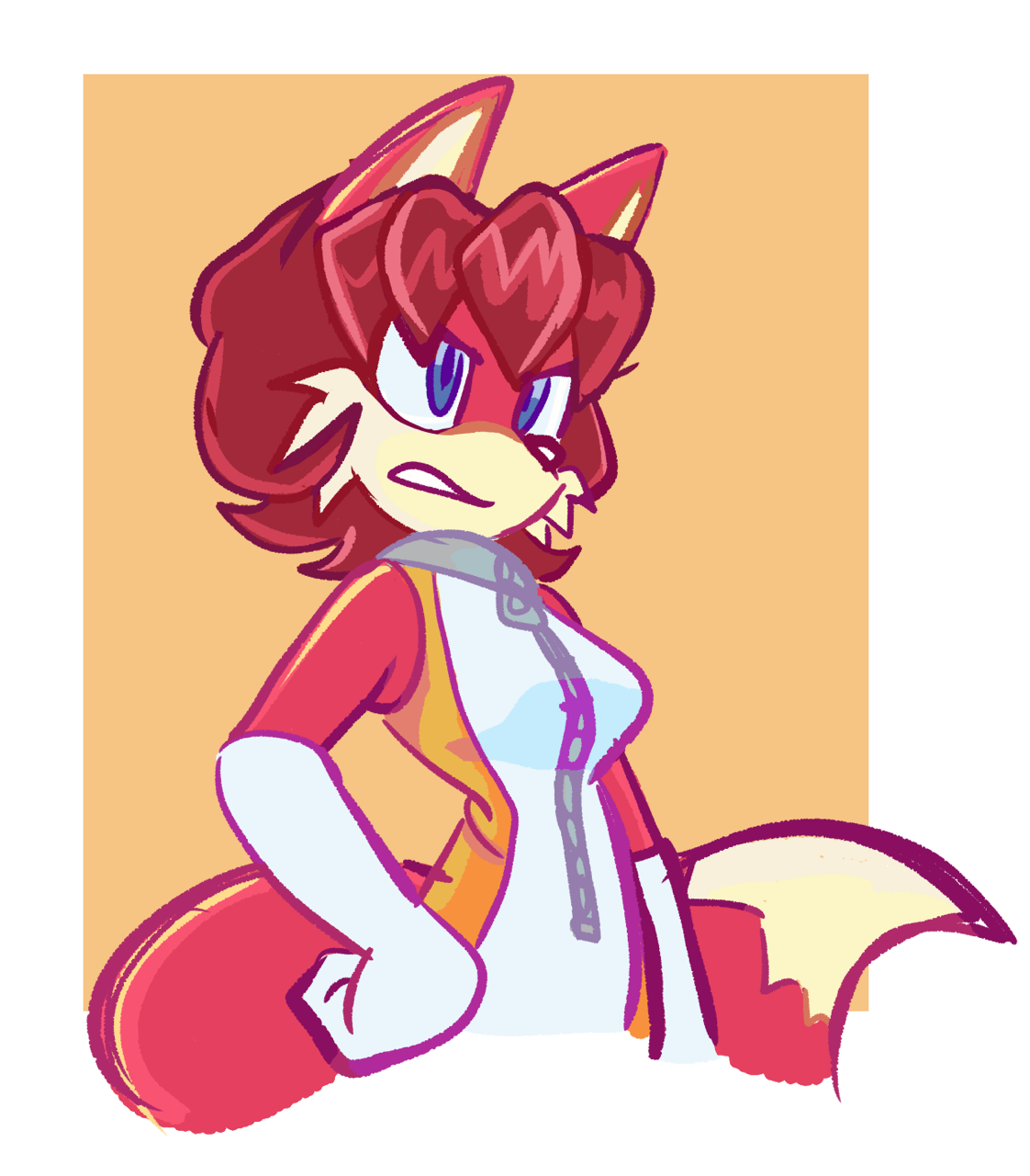 Fiona Fox Canon Claim for Sonic RP