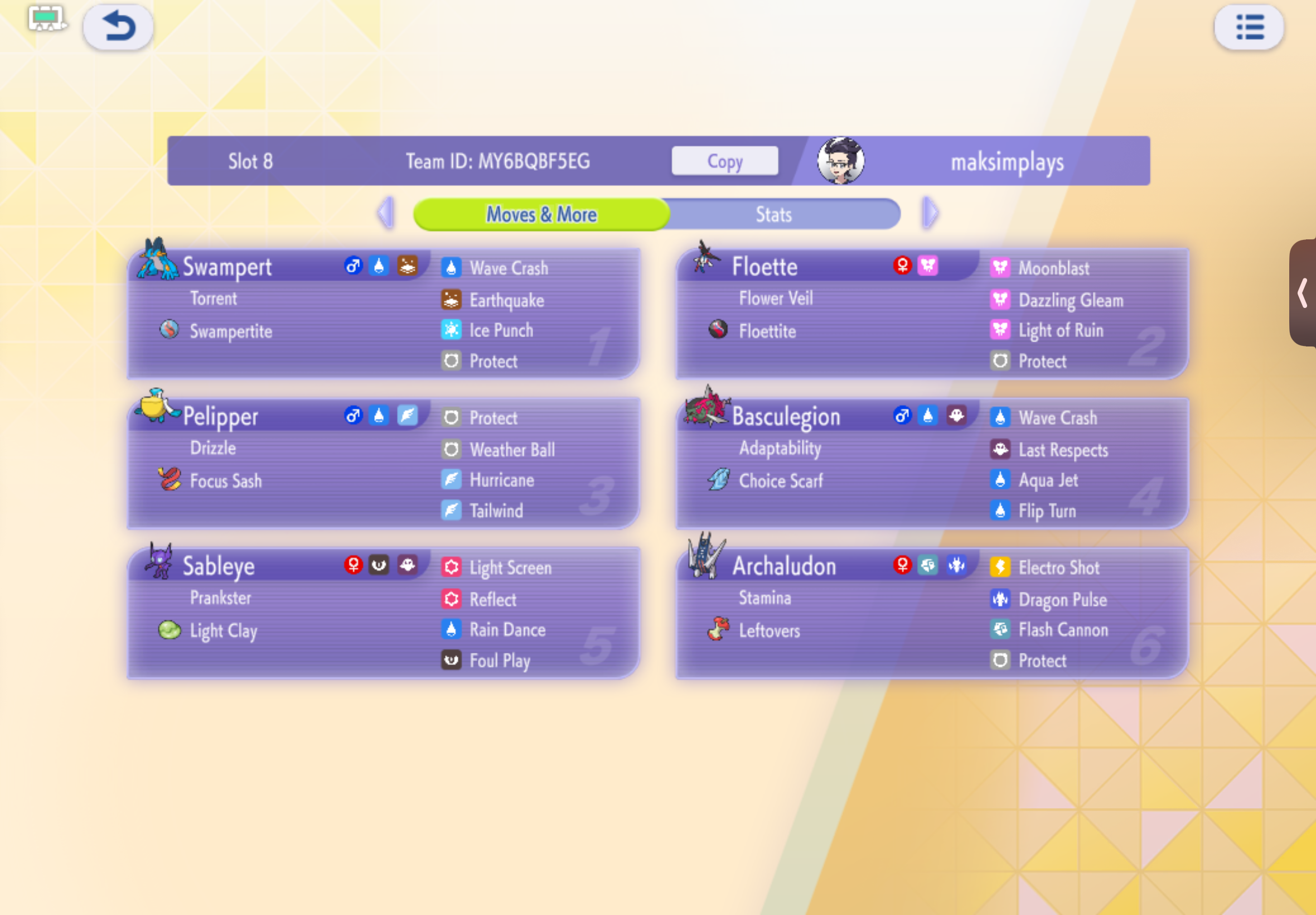 Swampert Rain Team Rundown & Results - Image 1