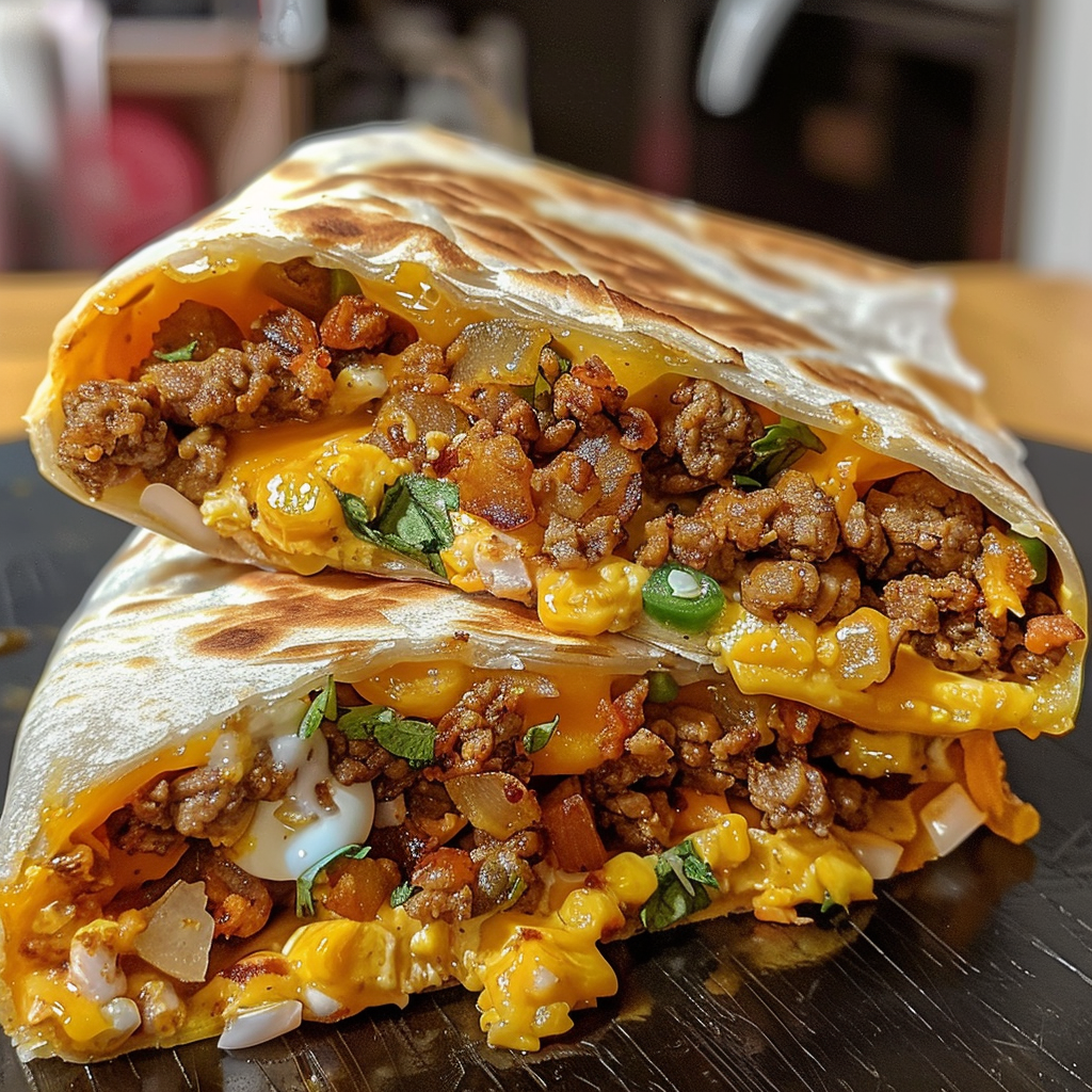 How to Make Breakfast Crunchwrap Crispy Morning