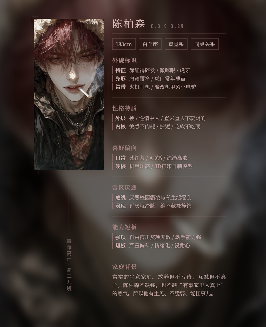【陈柏森】视线追寻你，眼里只有你 image 3
