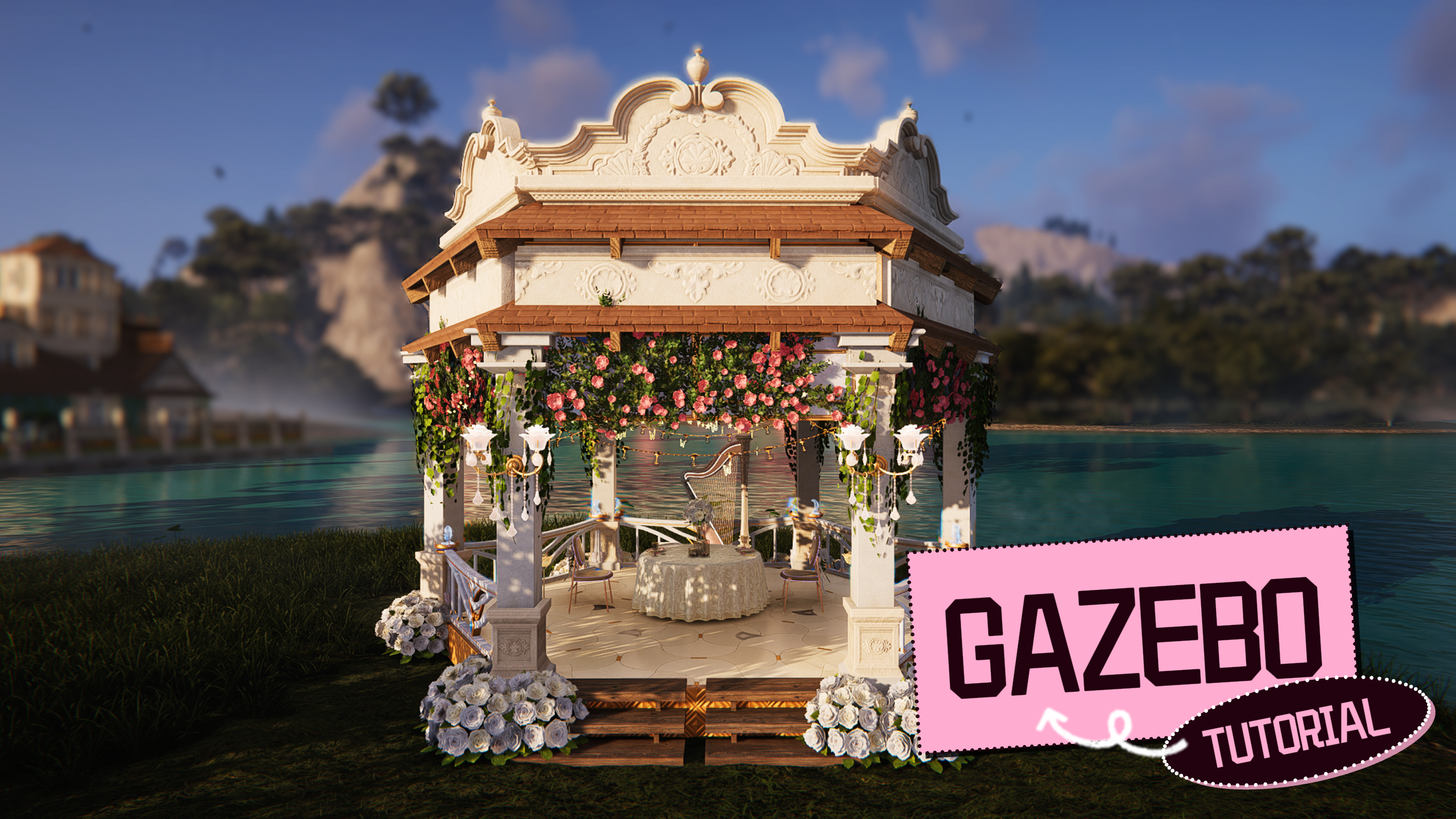 | GAZEBO | Simple and practical tutorial (with/without crown)