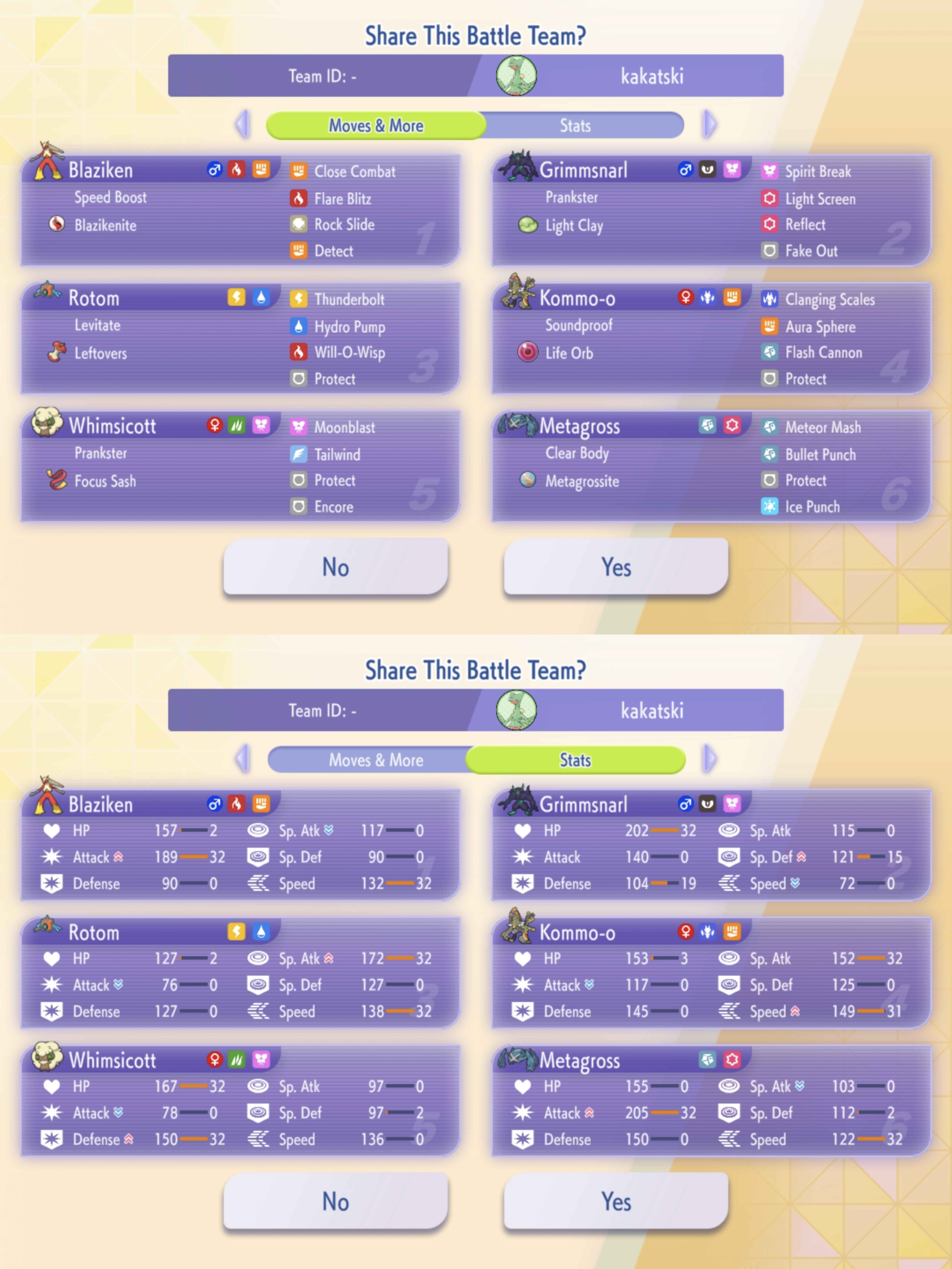 Aide pour composer une équipe Pokémon VGC : Méga-Braségali et Méga-Métalosse