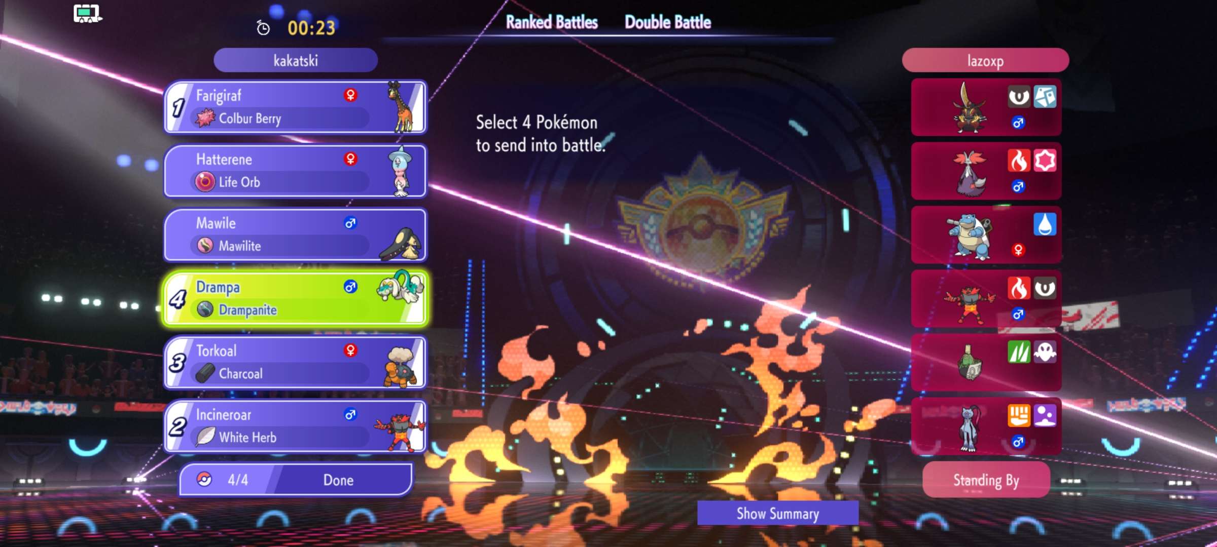 Aide pour composer une équipe Pokémon VGC : Méga-Braségali et Méga-Métalosse