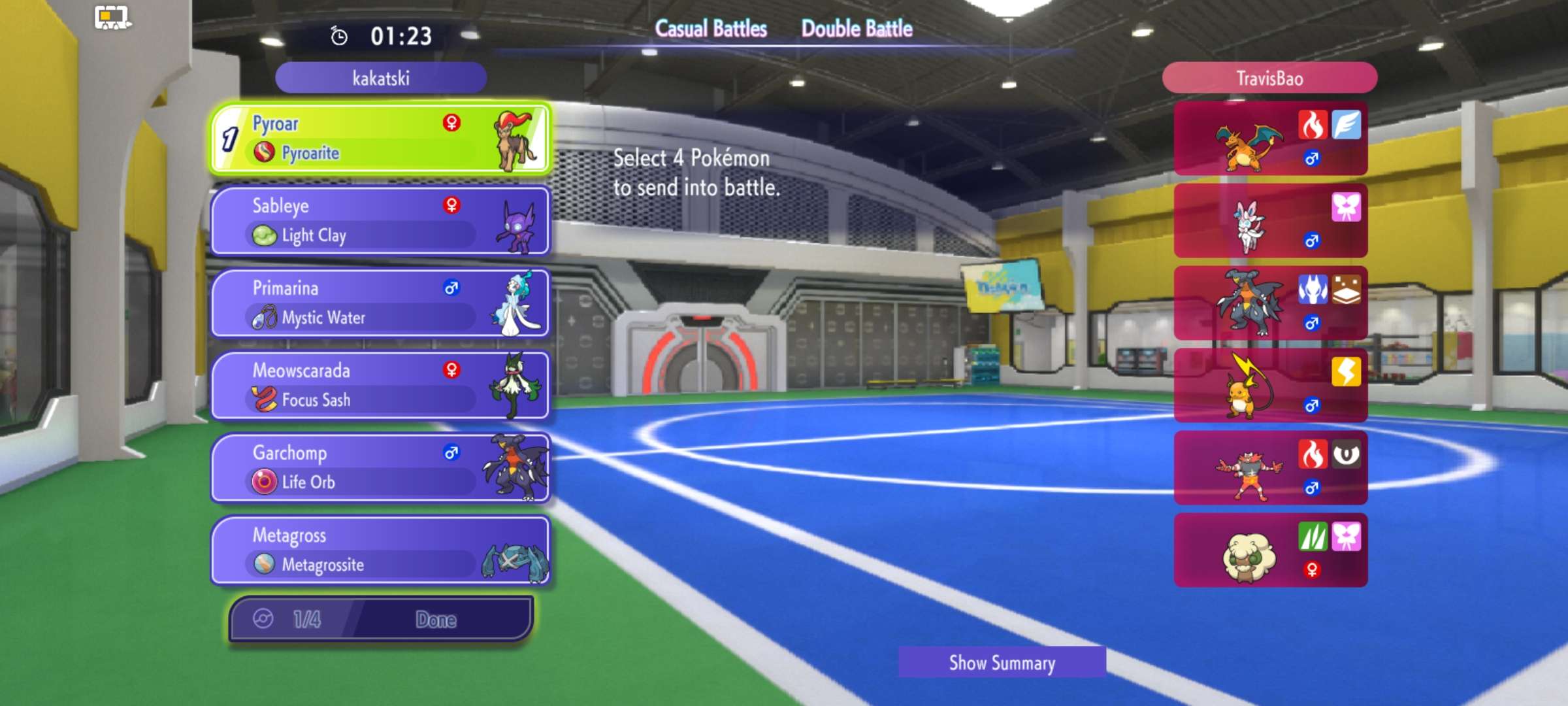 Aide pour composer une équipe Pokémon VGC : Méga-Braségali et Méga-Métalosse