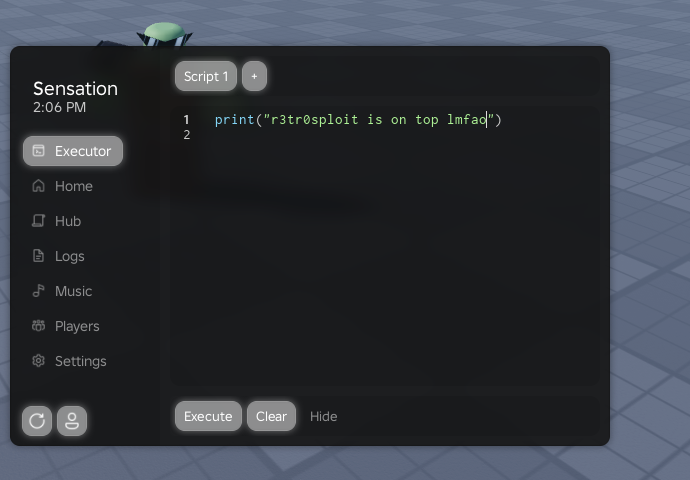 Sensation Hub Script Release | R3tr0 Hub