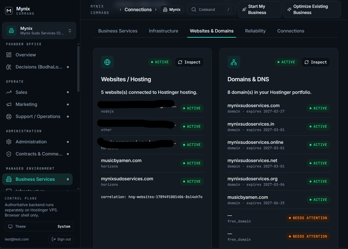 Building Mynix Command: The Solo Founder's Toolkit - Image 1