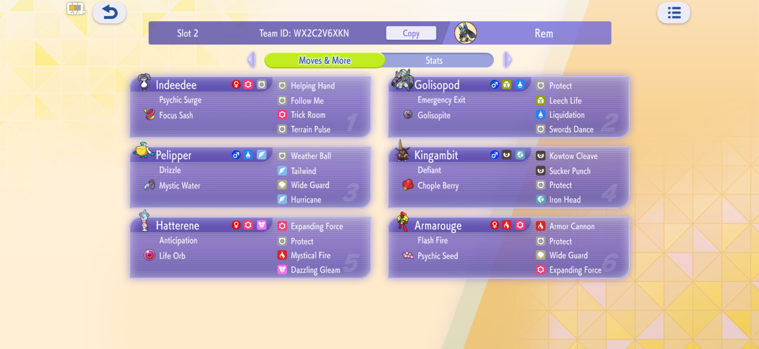 Optimizing Drampa and Golisopod in VGC Trick Room Teams