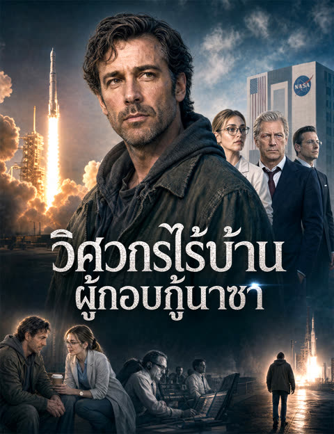 โปสเตอร์ วิศวกรไร้บ้าน ผู้กอบกู้นาซา(ฉบับพากย์ )