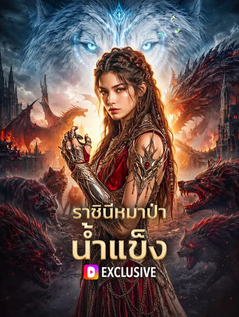 โปสเตอร์ ราชินีหมาป่าน้ำแข็ง(พากย์เสียง)