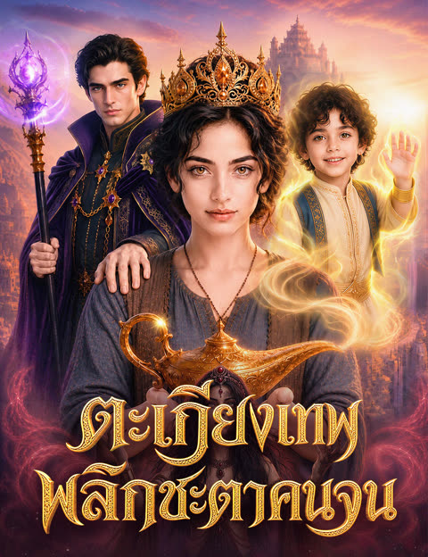 โปสเตอร์ ตะเกียงเทพ พลิกชะตาคนจน(ฉบับพากย์ )